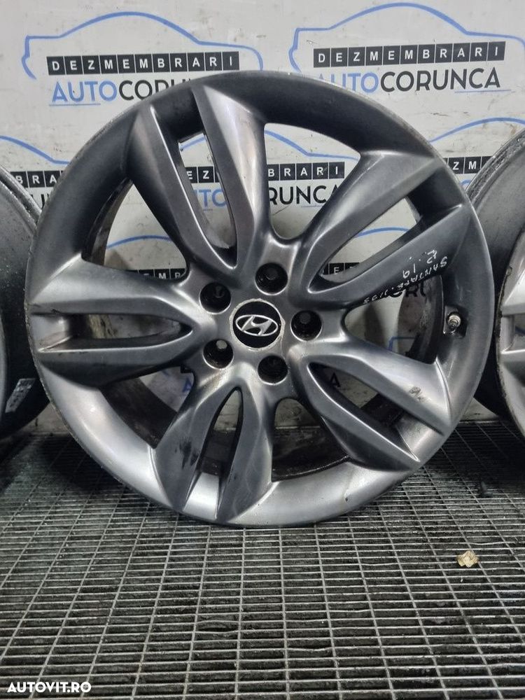 Jante aliaj Hyundai Santa Fe 3 2012 - 2016 (1193) R19 R19 ET49 5 - 4