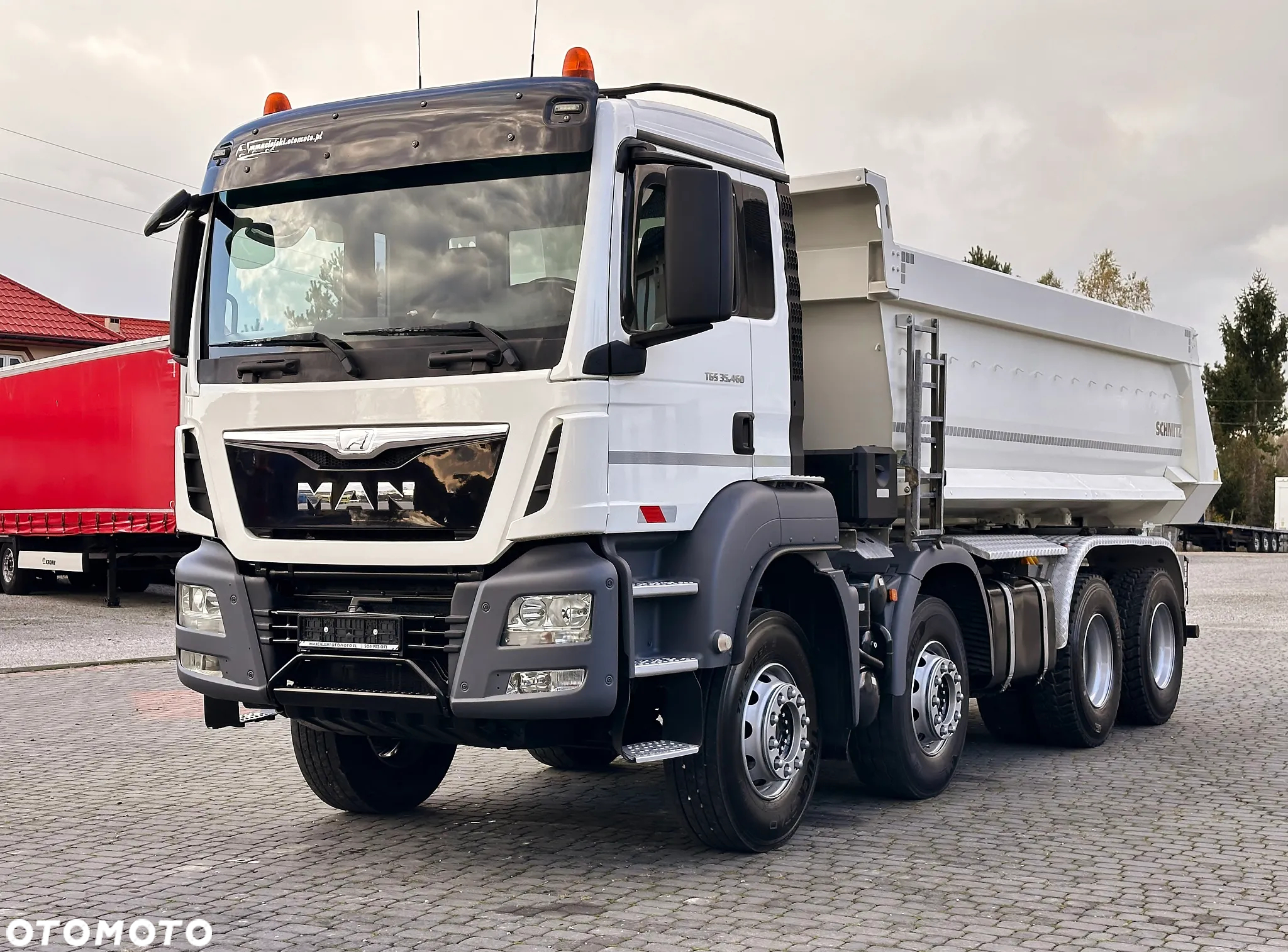 MAN TGS 35.460 8x4 WYWROTKA SCHMITZ MULDA - 15