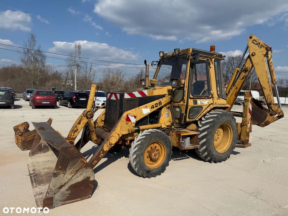 Caterpillar 428 Koparko Ładowarka 3 Łyżki - 1
