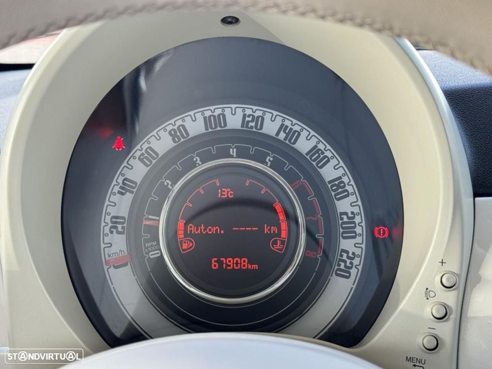 Fiat 500 1.2 Lounge S&S - 9