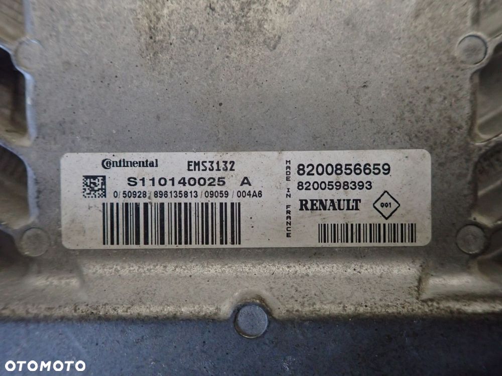 KOMPUTER SILNIKA DACIA SANDERO 8200856659 - 2