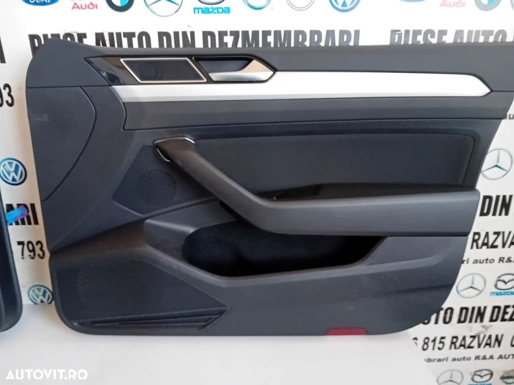 Fete Fata Tapiterie Usa Butoane Geamuri Electrice Vw Passat B8 An 2014-2020 Volan Stanga - 5
