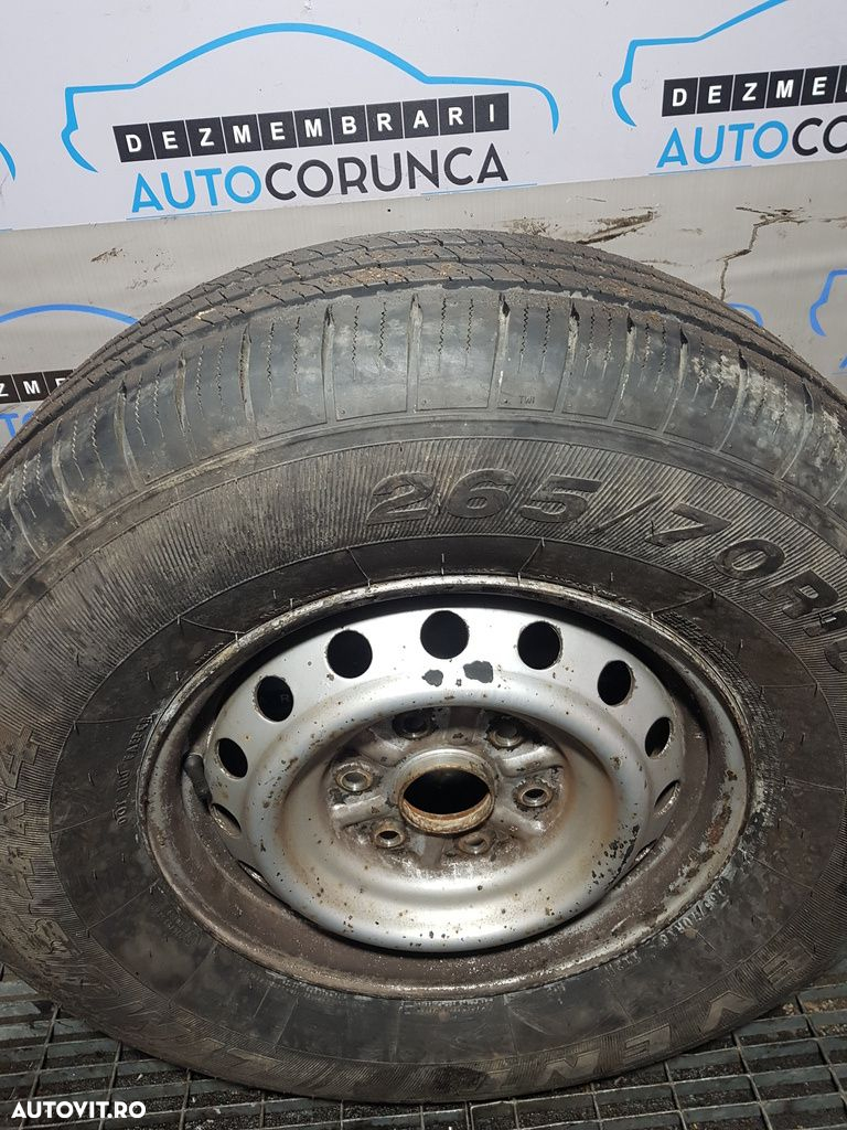 Jante aliaj Mitsubishi L200 2006 - 2010 (653) R16 +CAUCIUCURI - 5