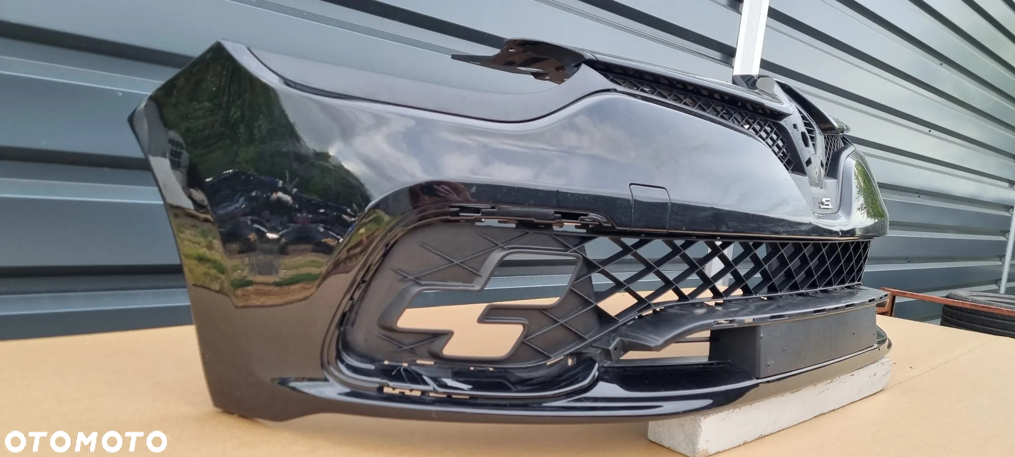 RENAULT CLIO IV RS 2012- Zderzak przód oryginał MB130 - 7