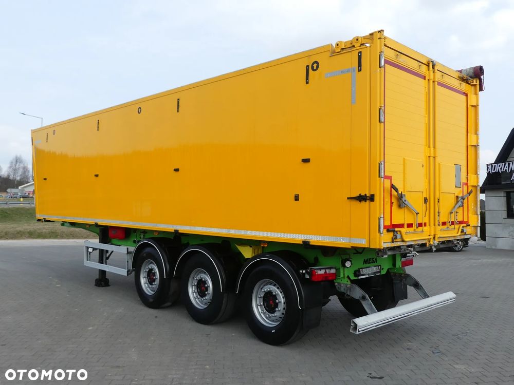Mega WYWROTKA 50m3 / KLAPO DRZWI / 2 x SZYBER  / OŚ PODNOSZONA / - 4