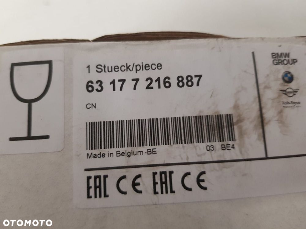 BMW 5 F10 F11 NOWY HALOGEN PRZEDNI PRAWY PRZÓD  7216888 - 9