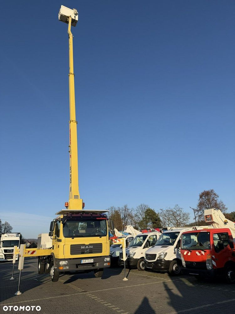MAN TGL 8.210 Zwyżka WUMAG WT 230 23m w bok 18m podnośnik - 5