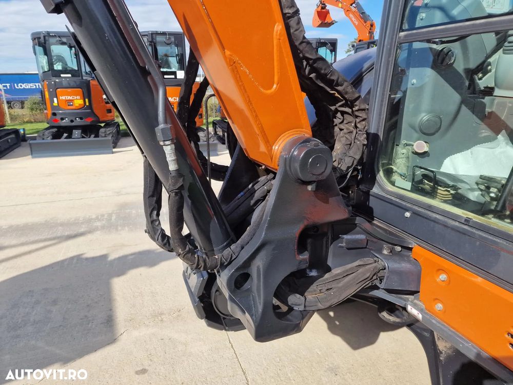 Hitachi ZX65-6, 2023, 1.208h, Masa operationoala 6,5t, lamaAd sapare 5m, CUPLA RAPIDA HIDRAULICA +3 CUPE NOI, senile cauciuc PAD 90% ok, Inst picon, Aer conditionat, Sistem antifurt, Ridica 3t, posibilitate leasing 4 ani, STARE CA NOU-PROMOTIE 55.900 EUR+Tva - 11