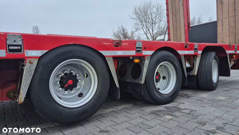 Langendorf NACZEPNA///NISKOPODWOZIOWA/// LANGENDORF///2022///HYDRAULICZNE  NAJAZDY///OŚ SKRĘTNA///OŚ PODNOSZONA///WYŚWIETLACZ OBCIĄŻENIA///WCIĄGARKA/// MAŁO UŻYWANA///STAN BARDZO DOBRY - 29