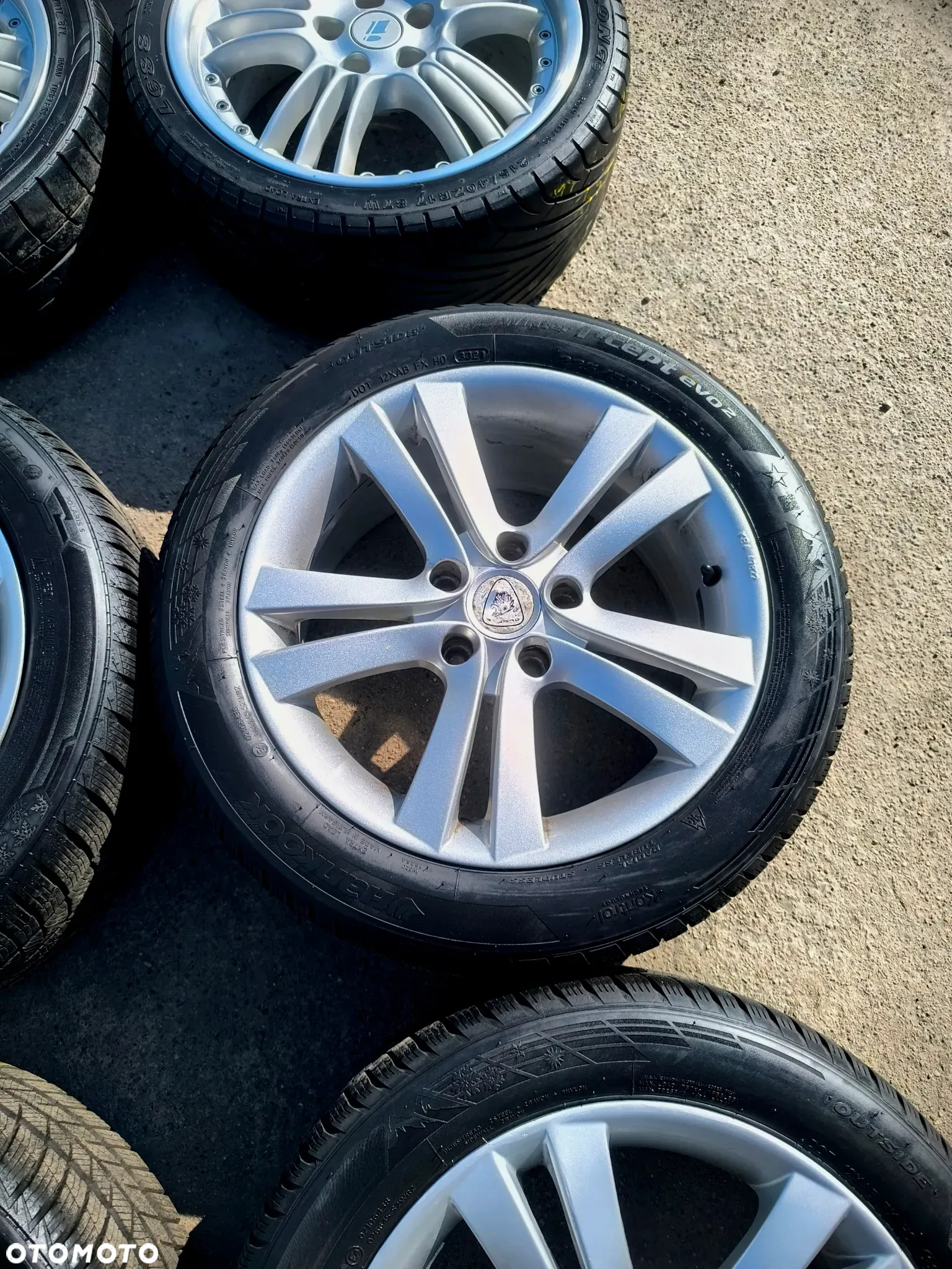 225/50R17 98H Opony Zimowe Zima HANKOO WINTER I*CEPT EVO2 5,5mm 21r. BARUM POLARIS 5 7,5mm 24r. Legnica ALU-RAD 225/50 - 11