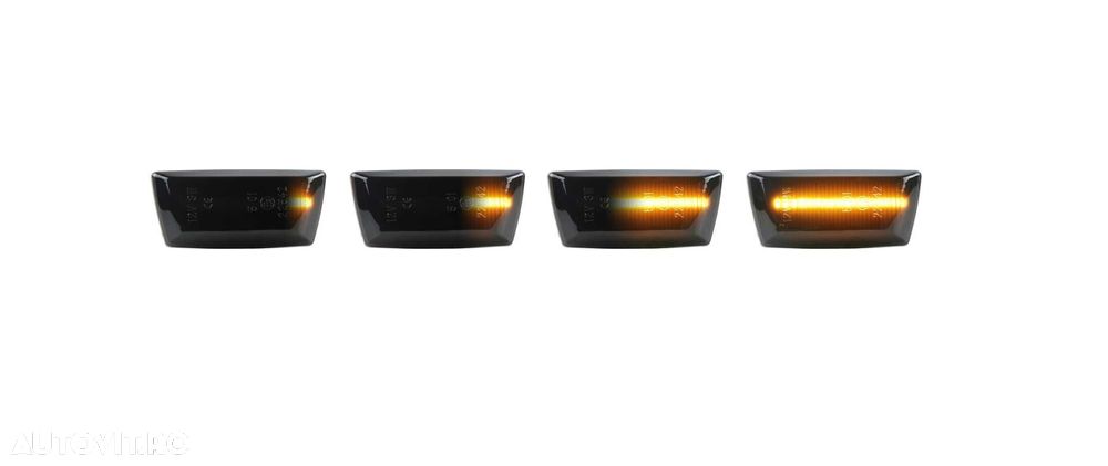 lampi aripi led leduri semnalizare dinamica Opel Astra H - 3