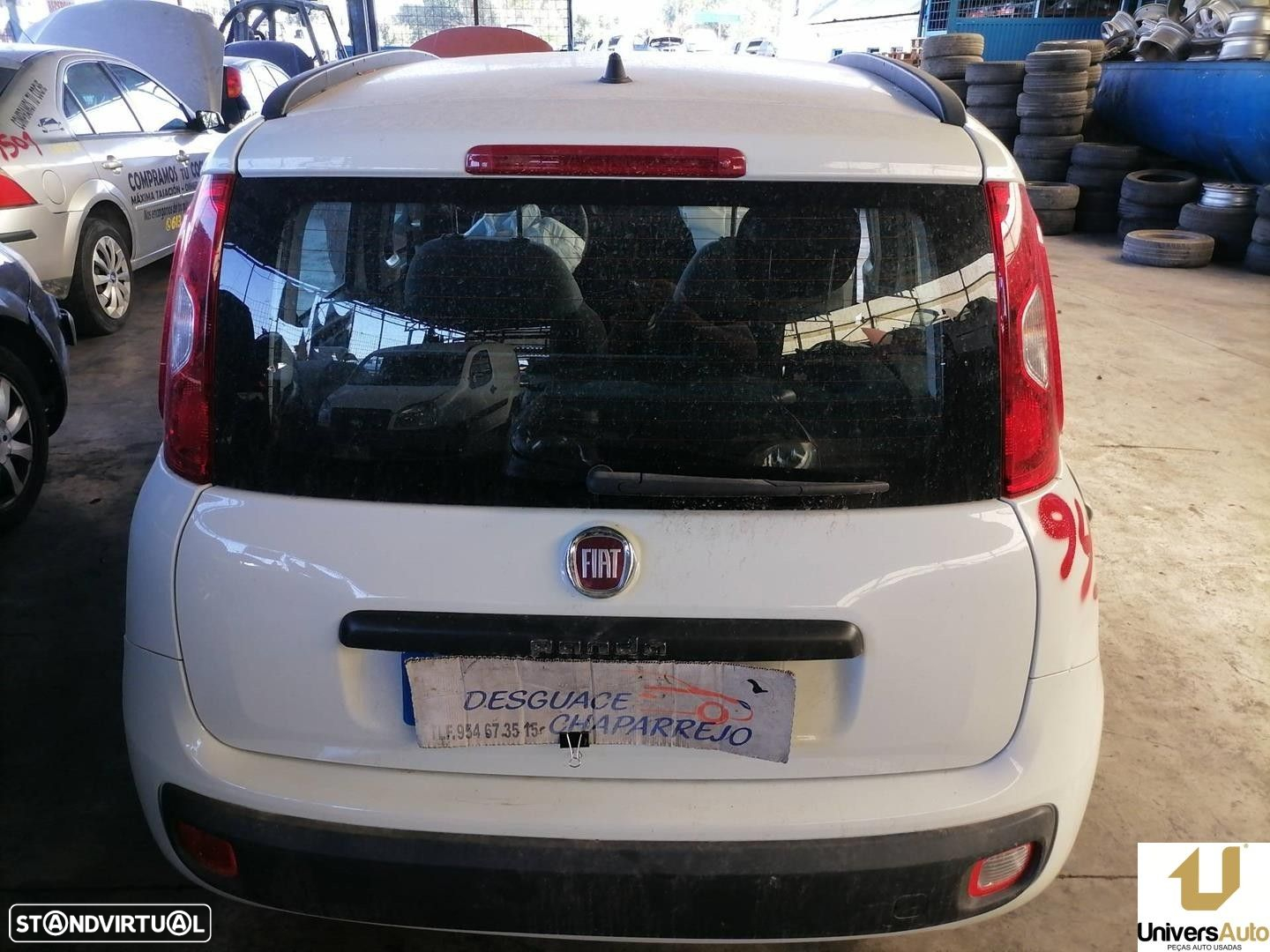 COMANDO ELEVADOR DE VIDRO FRONTAL ESQUERDO FIAT PANDA 2019 -735491912 - 4