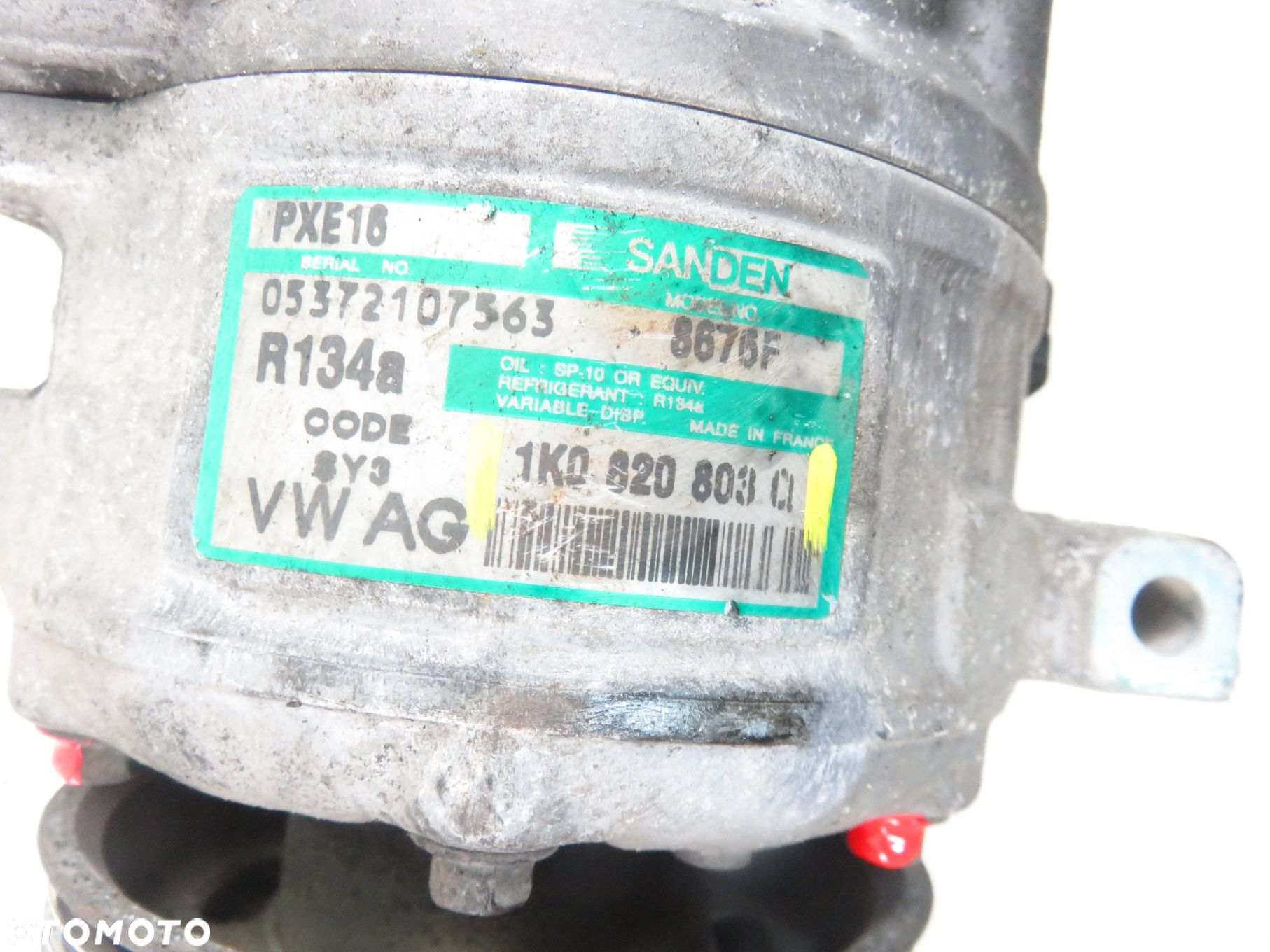KOMPRESOR KLIMATYZACJI VW PASSAT B6 (3C2) 2.0 TDI 16V - BKP 1K0820803Q - 2