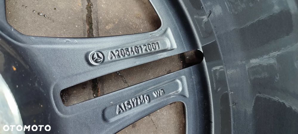 FELGI ALUMINIOWE STOPNIOWANE AMG 2x8Jx19 CALI ET25 2x10.5J x19 CALI ET57 fi 66.6 MERCEDES C E CLA CLK CLS GLK GLS VITO V KLASA KOMPLET 4 SZTUKI - 9