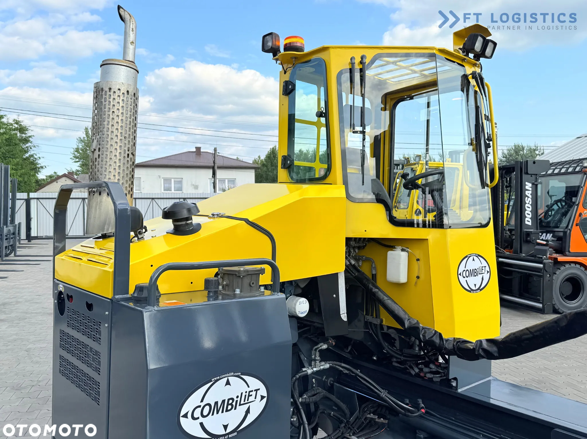 Combilift C4000 / DIESEL / DUPLEX - 4100MM / POZYCJONER / JEDYNIE 2951MTH / JAK NOWY - 28