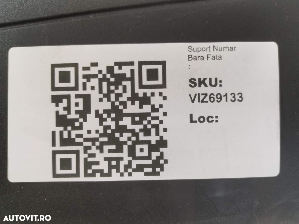 Suport Numar Bara Fata   BMW 2 Series Active Tourer U06 2021 2022 2023 - 4