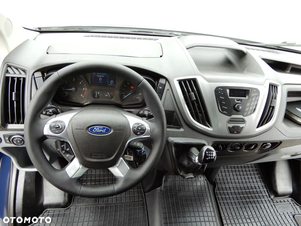Ford Transit 2.0 EcoBlue 170 KM Wersja TREND Doka Brygadowy Dubel Podwójna Kabina Bliźniak HDS FASSI F40B.0.22 Udźwig 995 Kg Zasięg 6.30 Cm 7-Mio Os.+2120 Kg Ładowność Serwis Do Końca 60 Tys Przeb Stan Jak Nowy - 37