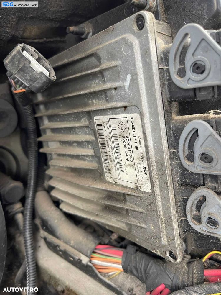 ECU Calculator Motor Renault Kangoo 1.5 DCI 2007 - 2018 Cod 8200911560 8200619409 [C3730] - 1