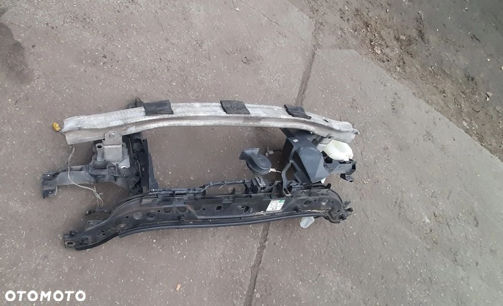 Megane 2 Pas przedni wzmocnienie czołowe belka pod zderzak Belka pod chłodnice ZDERZAK BŁOTNIKI Przód Tył , Klapa tylna bagażnika - Renault Megane II - Zielone - 10