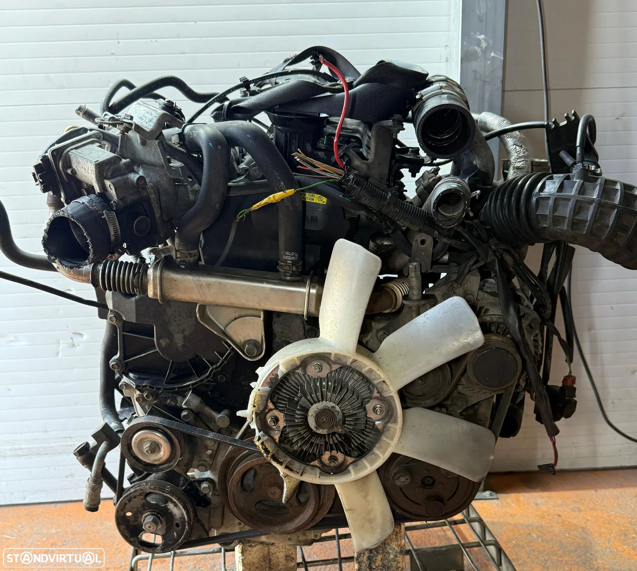Motor Nissan Navarra 2.5 DCI 2007 Ref: YD25 - 1