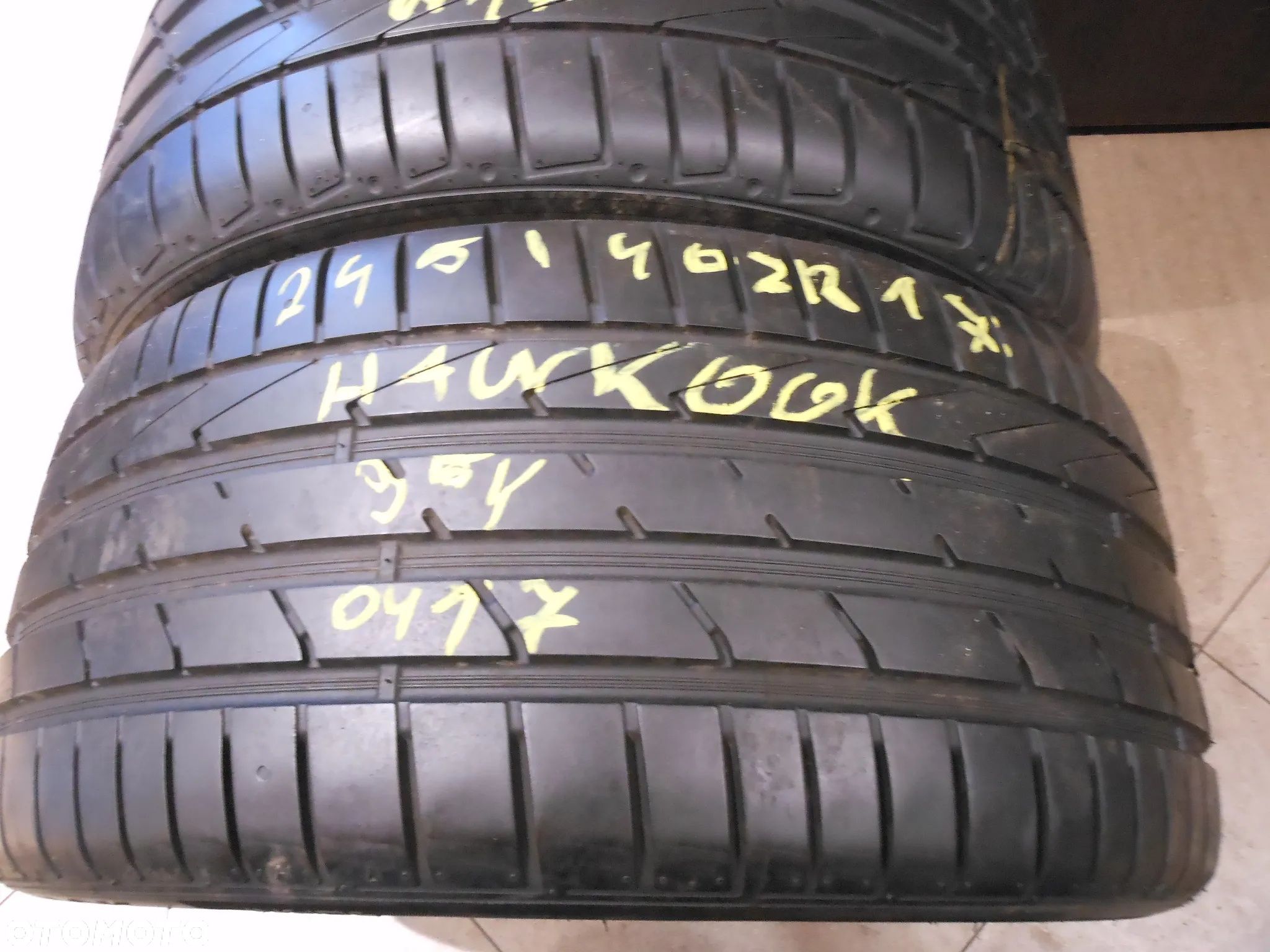 Opony 245/40r17 hankook ventus s1 evo 2 6mm lato para - 2