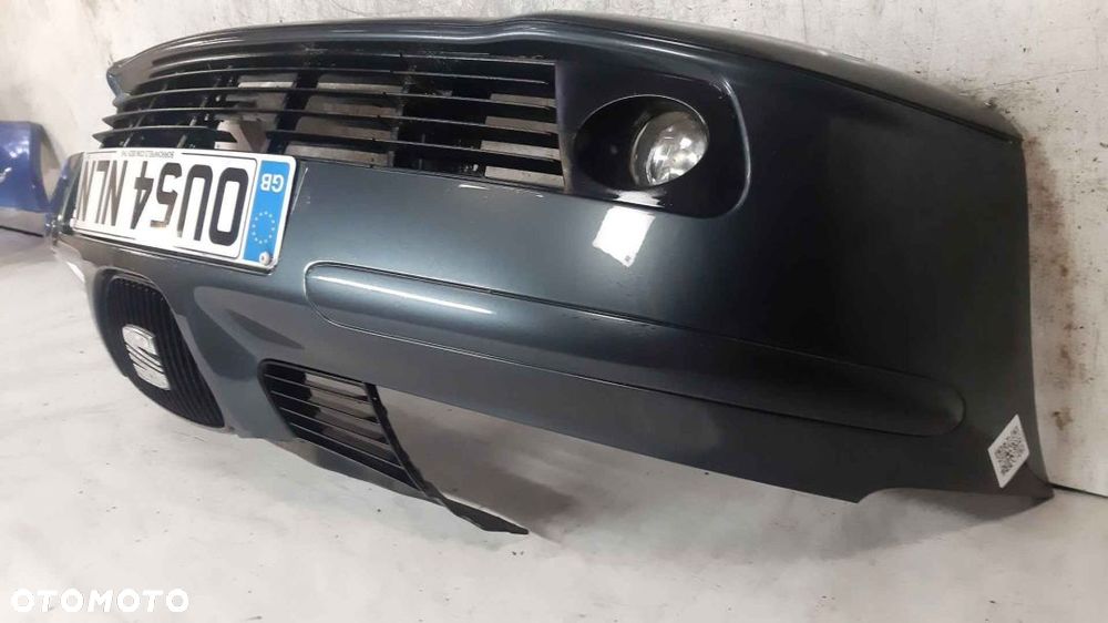 $ ZDERZAK PRZÓD PRZEDNI SEAT IBIZA 3 III HALOGENY SZARY LC7V - 5