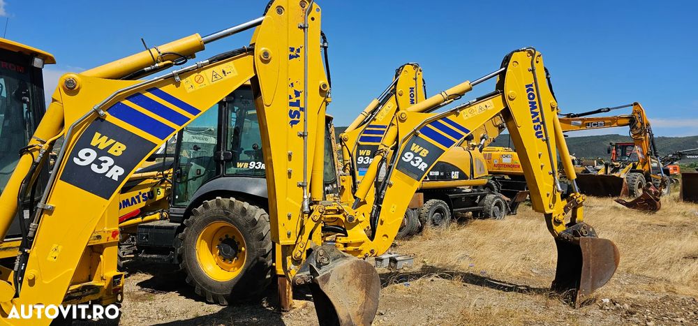 Buldoexcavator Komatsu WB93R, WB 93 R - 12