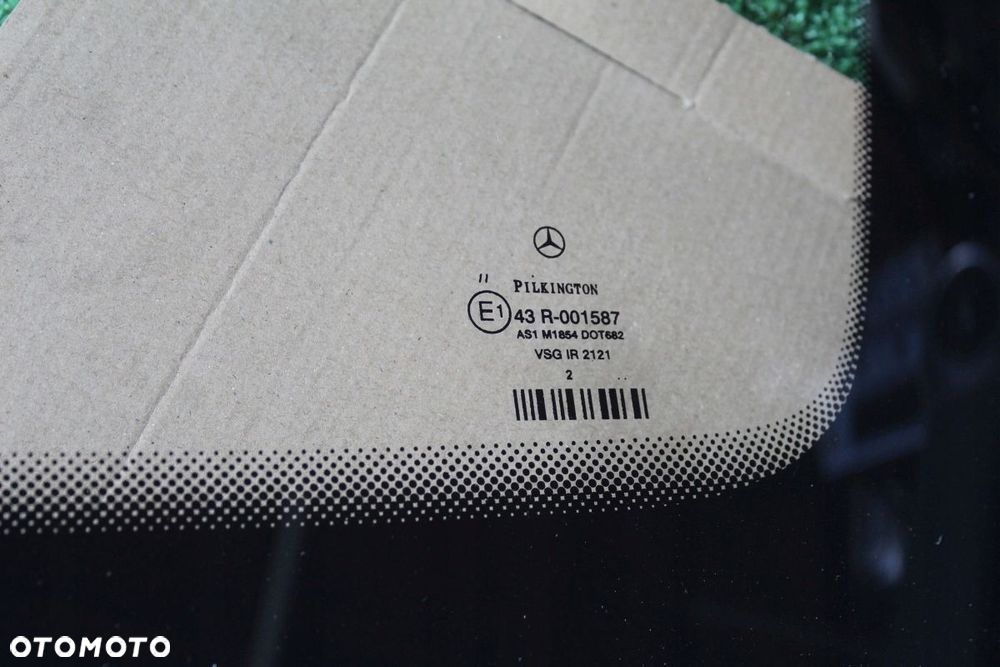 Oryginalna szyba czołowa przód przednia OE Mercedes W215 CL CL500 Lift - 7