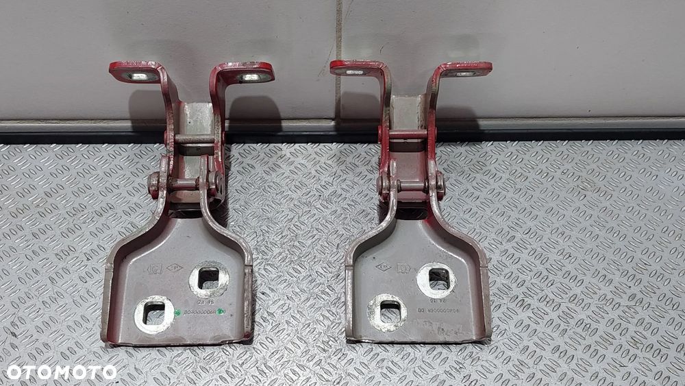 ZAWIASY DRZWI KOMPLET LEWY PRAWY PRZÓD RENAULT MASTER III 3 2,3 DCI NR 804000006R - 3