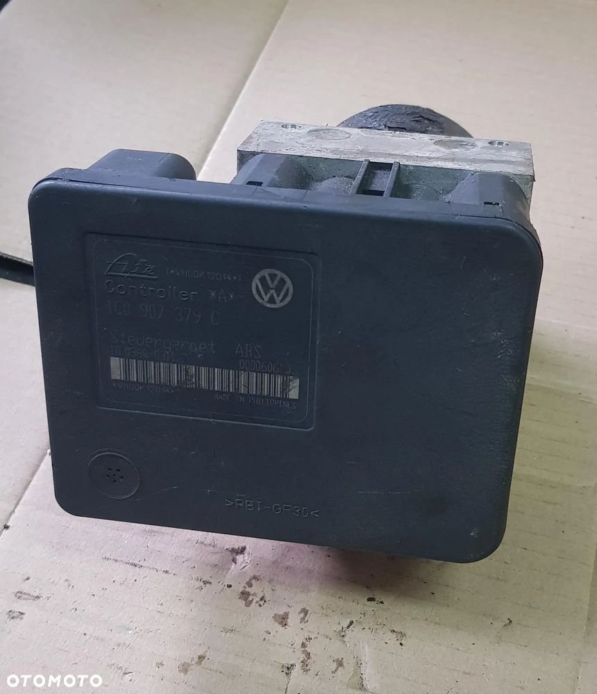 STEROWNIK ABS 1C0907379C POMPA 1J0614117E VW AUDI SEAT SKODA - 1
