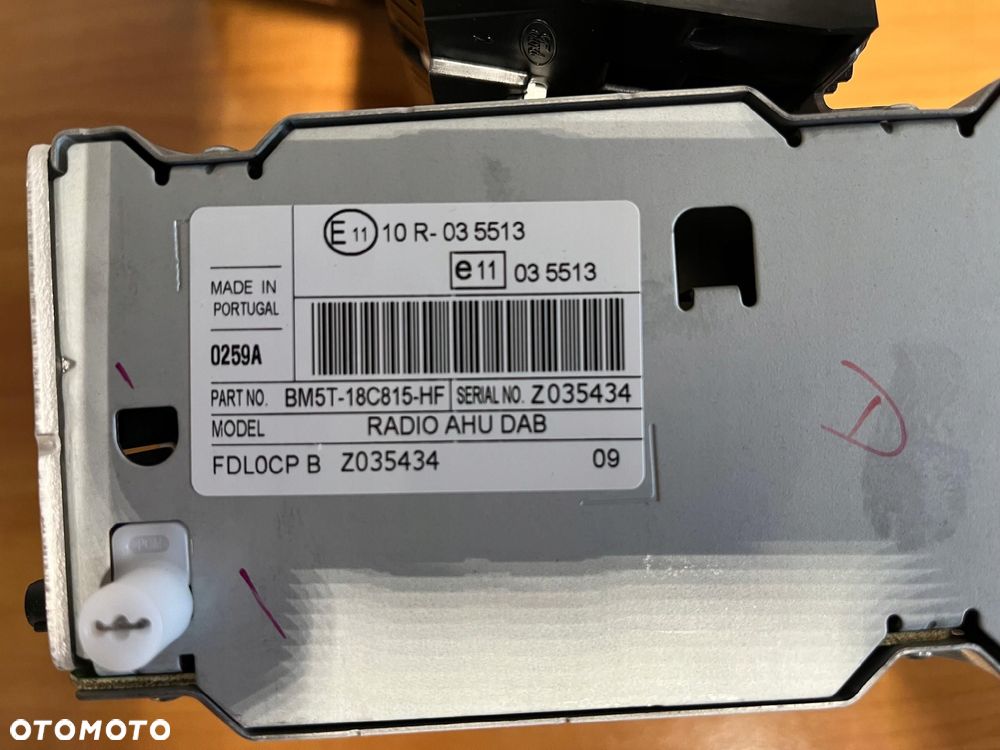 Radio DAB Wyświetlacz Panel Ford Focus mk3 2011-14 - 6