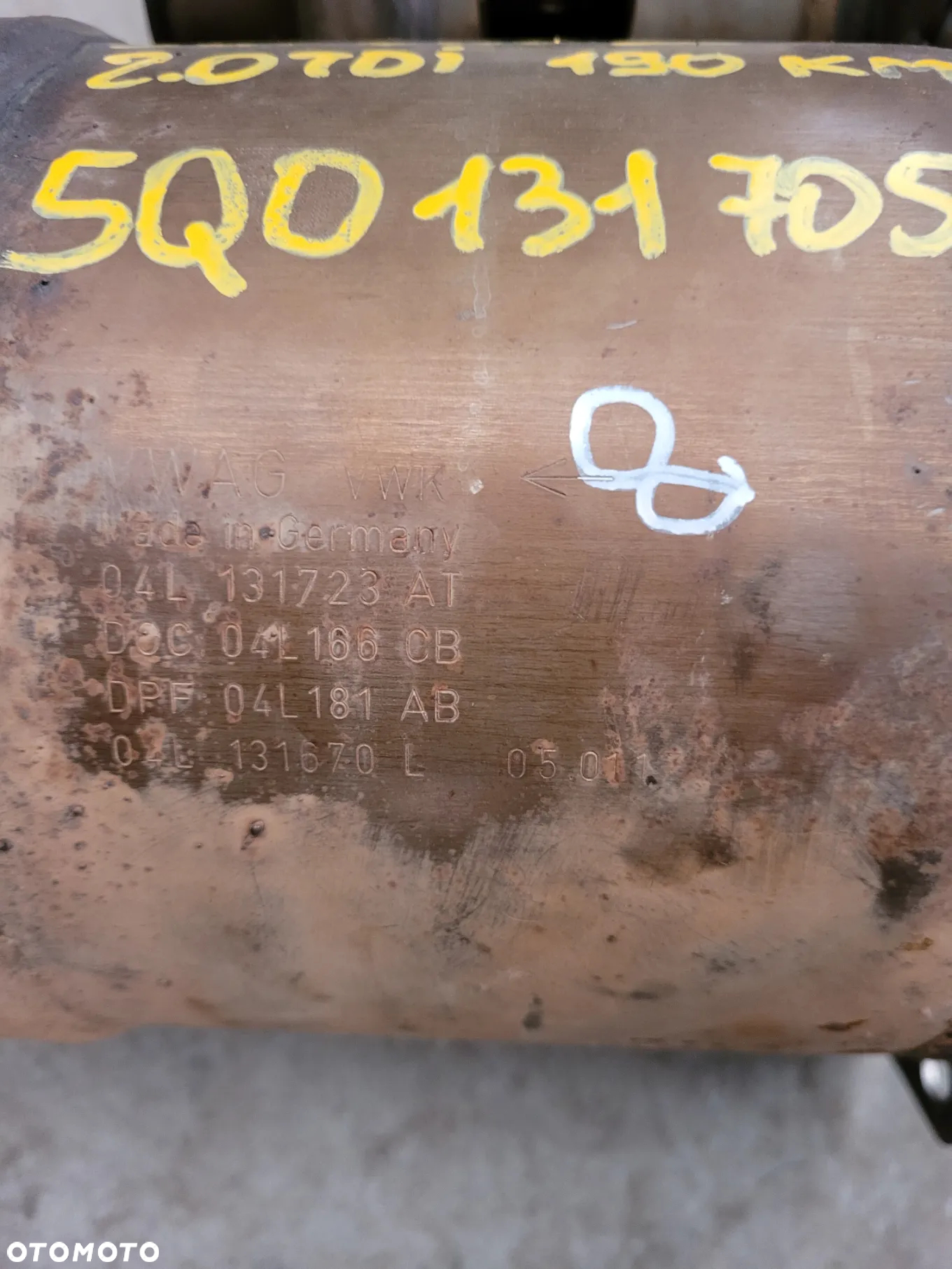 KATALIZATORY RURY WYDECHOWE DPF VOLKSWAGEN - 25