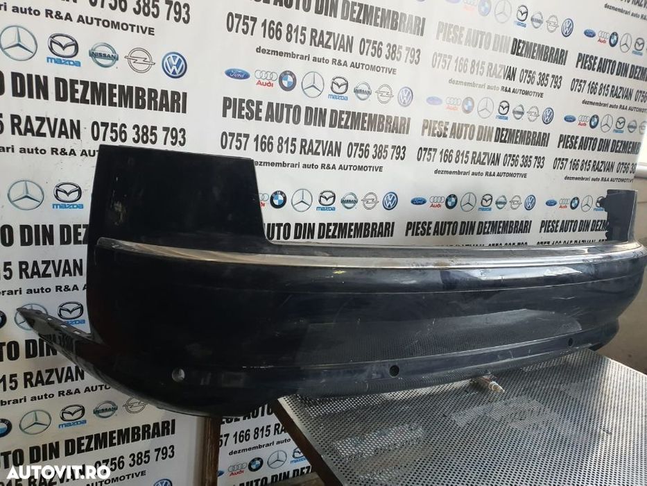 Bara Spate Audi A8 An 2003/2010 Cu Gauri Pentru Senzori Bara Spate Audi A8 An 2003/2010 Cu Gauri Pe - 2