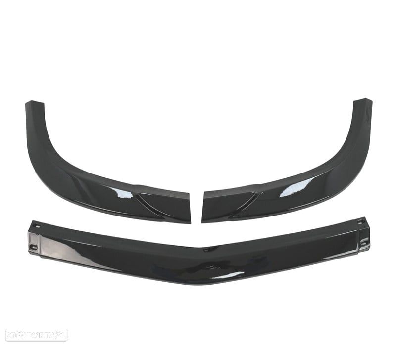 SPOILER LIP FRONTAL MERCEDES W204 AMG FACELIFT 11-13 LOOK C63 - 3