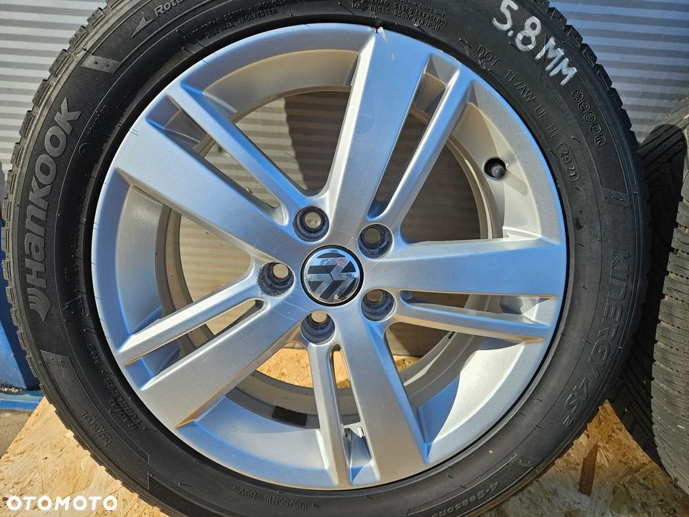 vw polo V koła felgi aluminiowe 15 6R0601025AC - 4