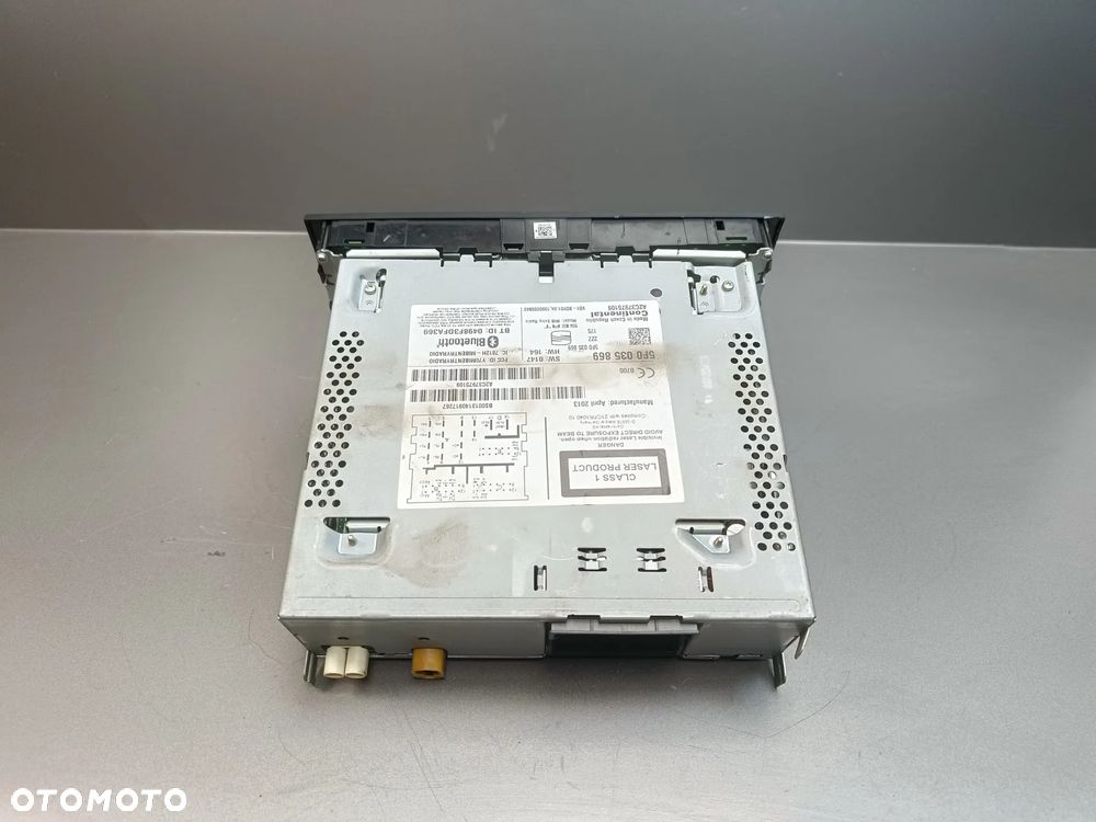 Radio Seat Leon 3 III Wyświetlacz Radioodtwarzacz 5F0035869 - 5