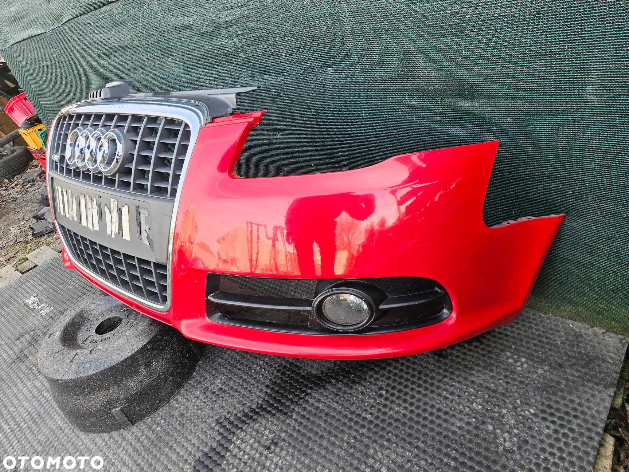Zderzak Przod Przedni S-Line Kratki Halogeny Gril Atrapa AUDI A4 B7 Kombi Sedan - 7