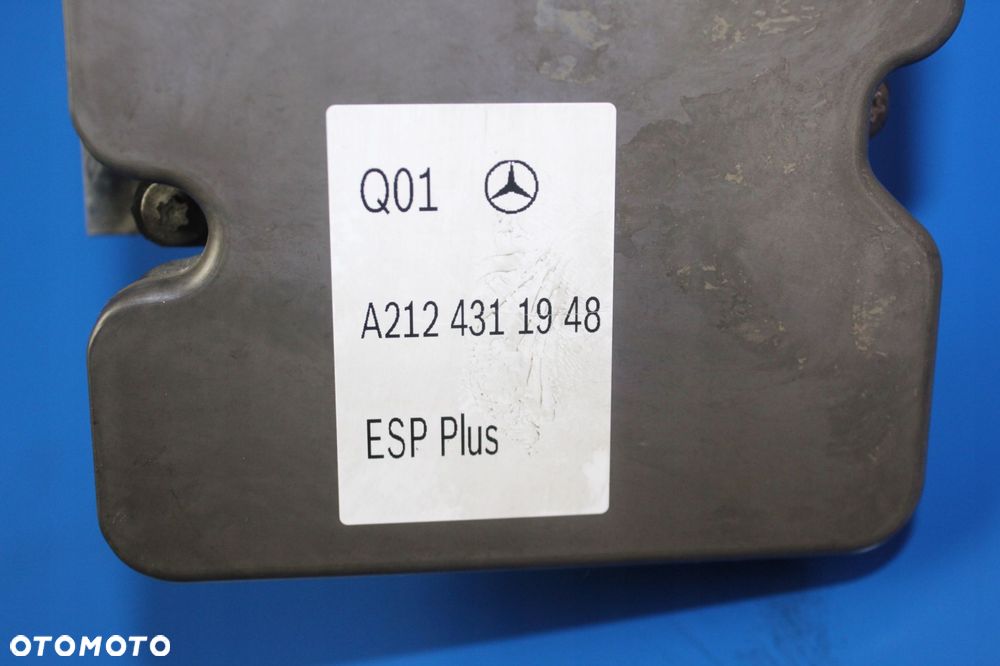 MERCEDES E KLASA W212 LIFT POMPA STEROWNIK ABS - 2