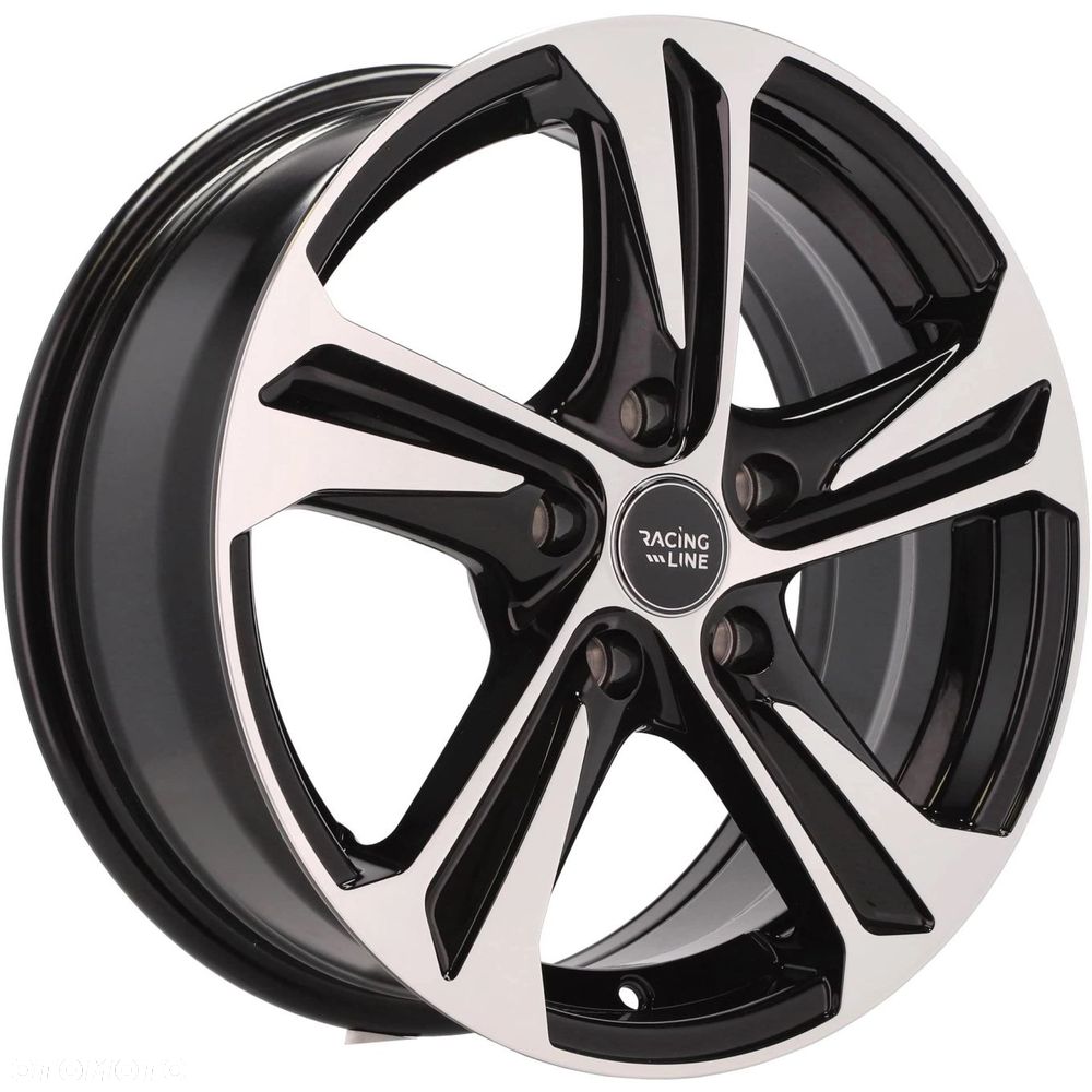 4x Felgi 16 m.in. do FIAT 500X JEEP Compass Renegade OPEL Adam Astra H Meriva Vectra - B1242 - 2