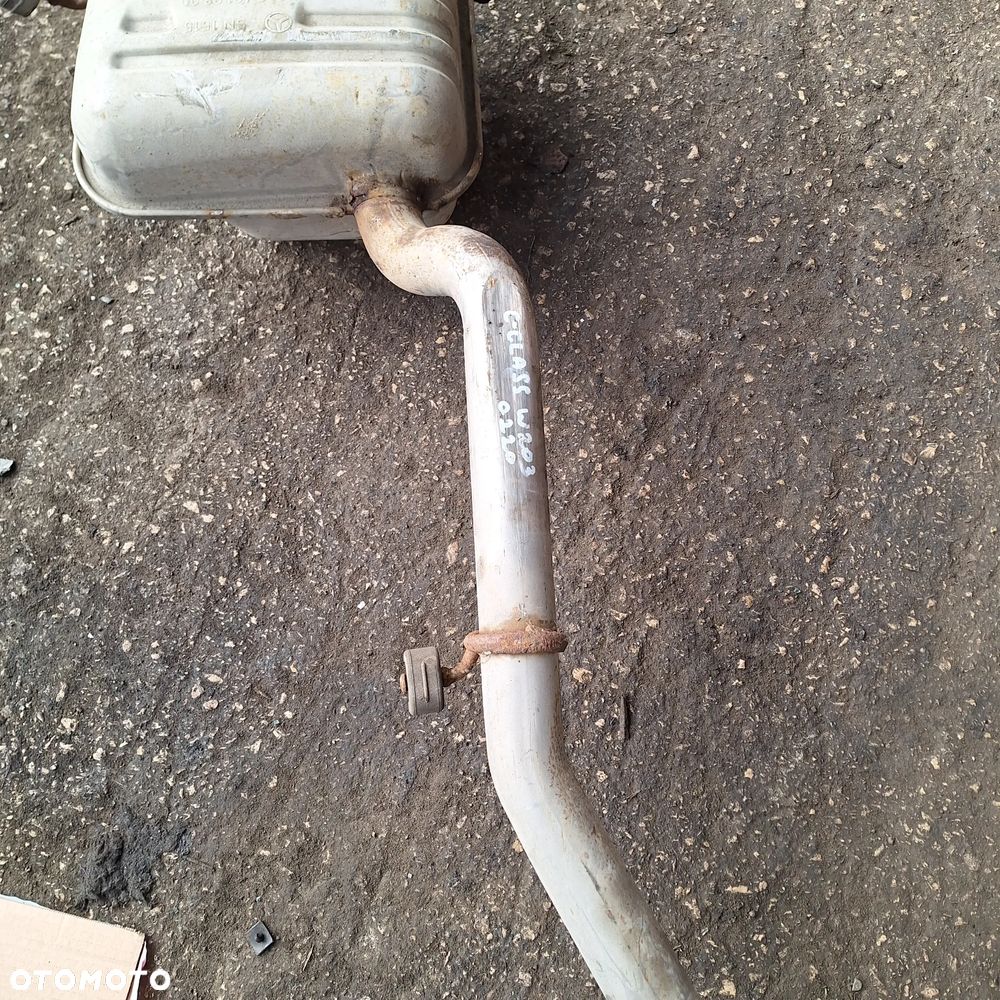 TLUMIK WYDECH MERCEDES W203 COUPE - 2