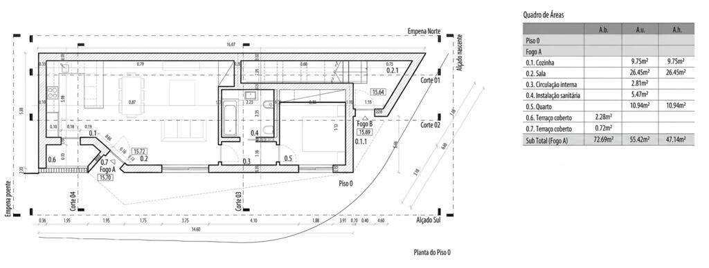 Apartamento T1 em Quarteira de 72,00 m2 - Grande imagem: 3/13
