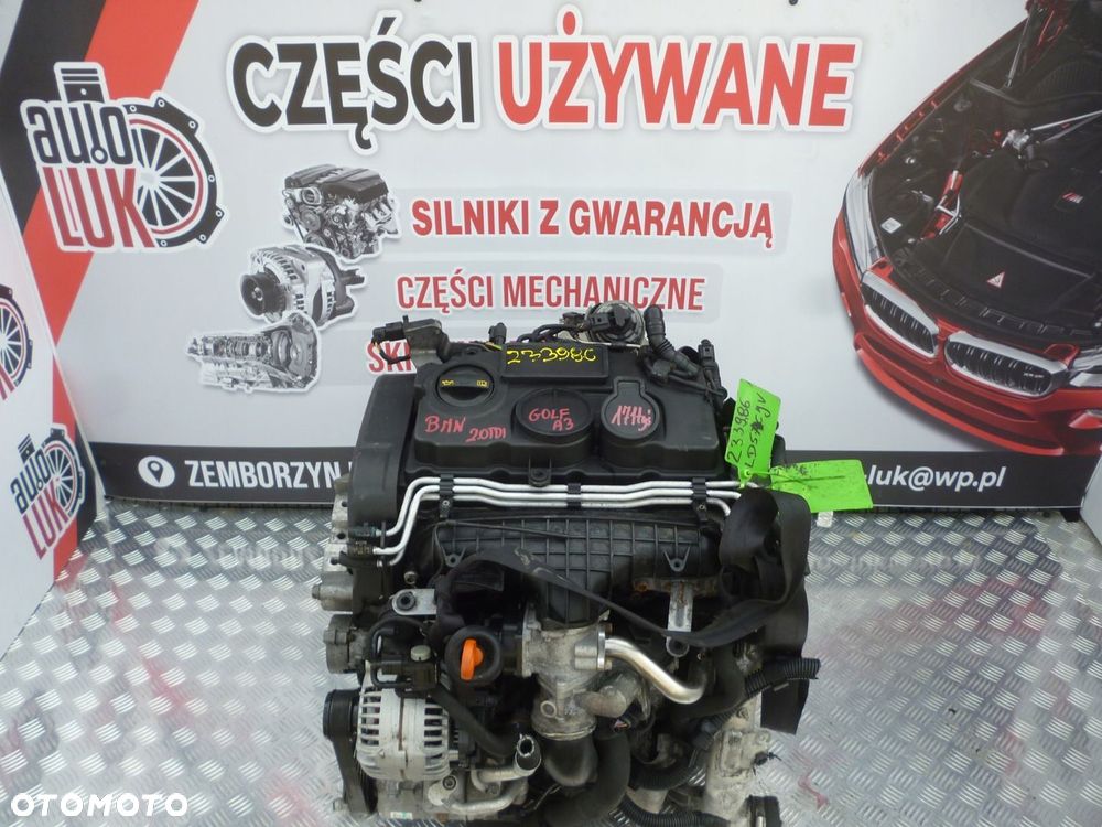 SILNIK AUDI A3 VW GOLF 2.0 TDI 170KM BMN 171 TYS  UKŁ. PALIWOWY - 1