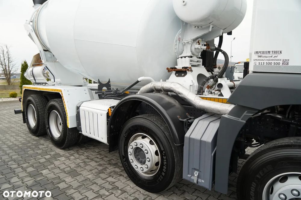 Mercedes-Benz AROCS 3540 / GRUSZKA 9M3 / 8x4 / BETONOMIESZARKA / AUTOMAT / 2022 ROK - 13