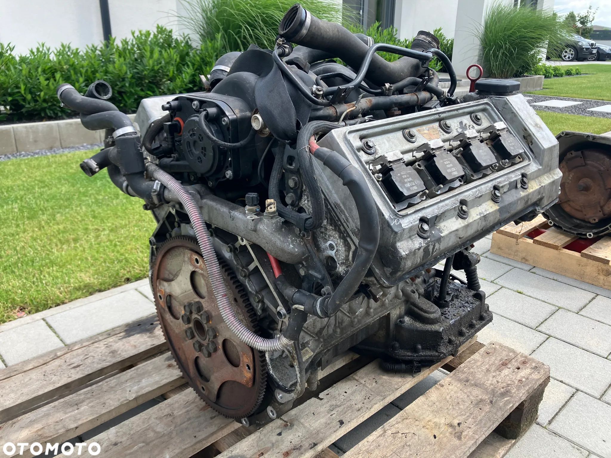 SILNIK BMW E32 E34 E38 M60B30 3.0 V8 SŁUPEK GOŁY M60 - 1