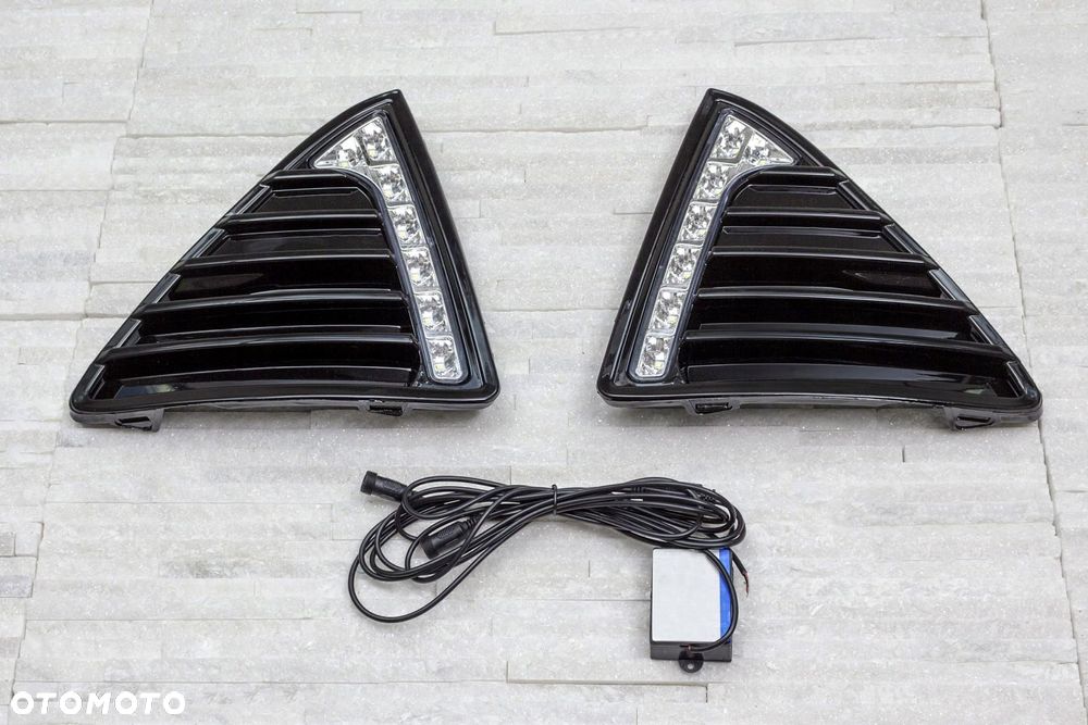 światła do jazdy dziennej drl led 14w ford focus mk3 iii 2010-2014 - 3