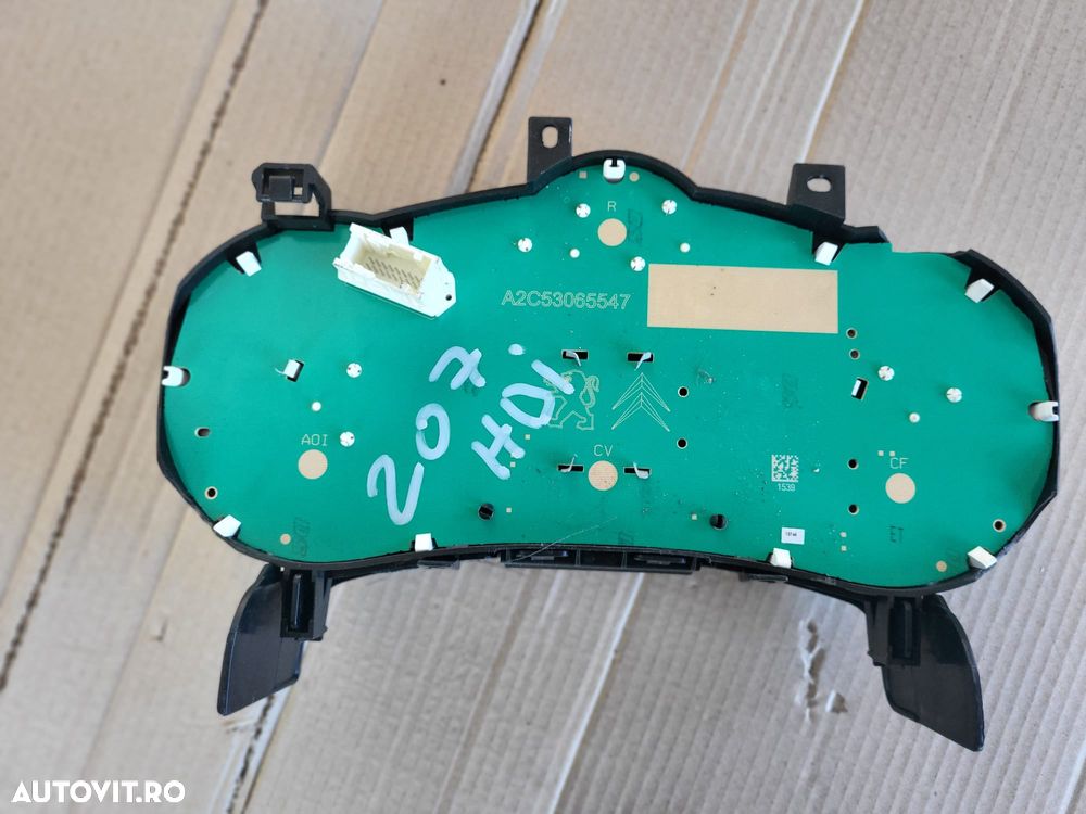 Ceasuri bord Peugeot 207 din 2011 cod A2C53065547 - 2