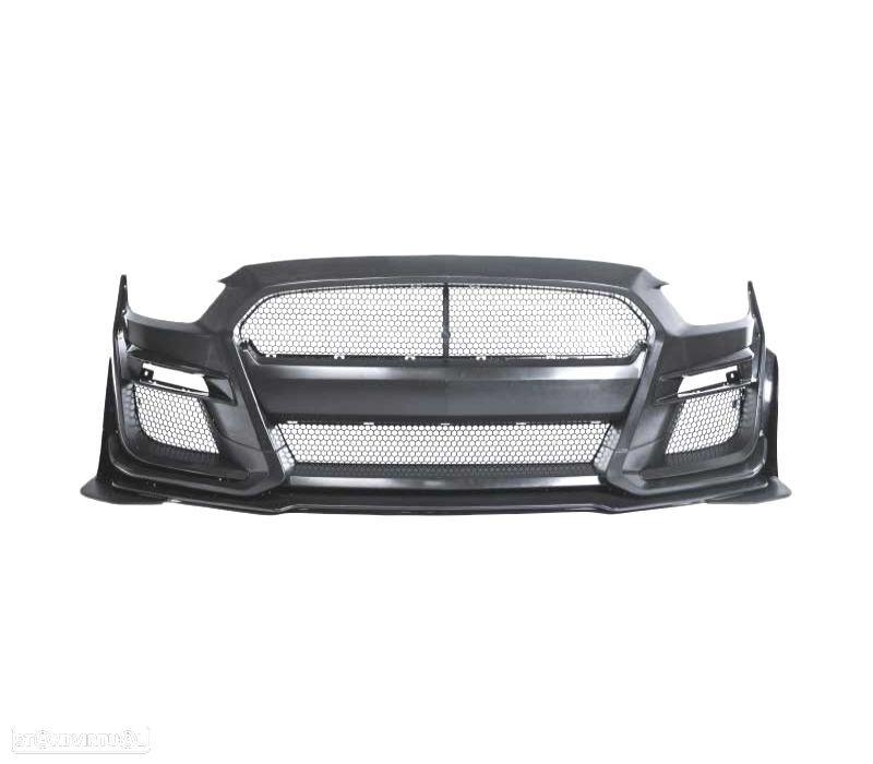 PARA-CHOQUES FRONTAL FORD MUSTANG 15-17 LOOK GT500 - 3