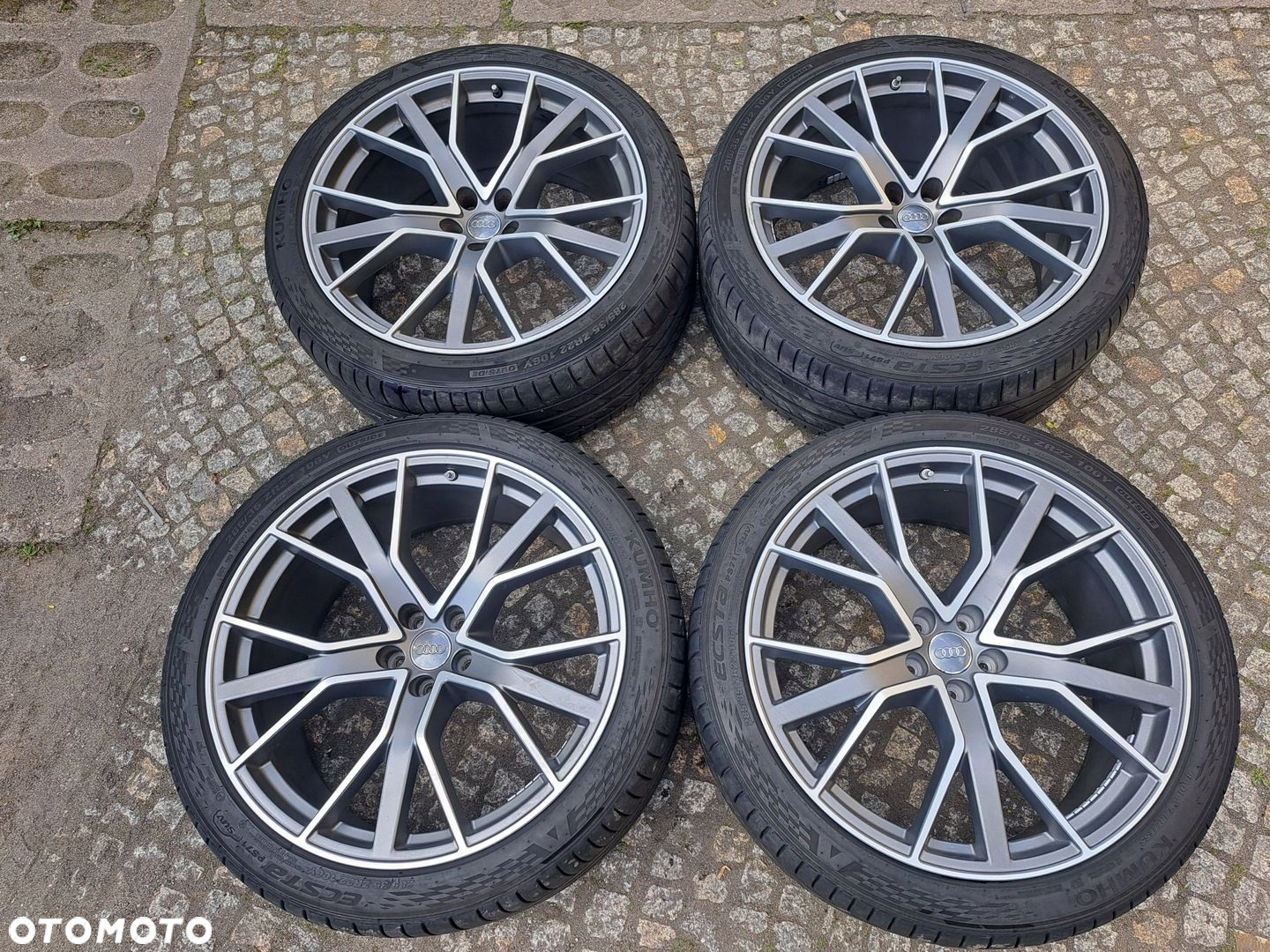 Oryg. Audi Q7 SQ7 22 S-Line Q8 SQ8 4M 4M0 opony letnie - 6