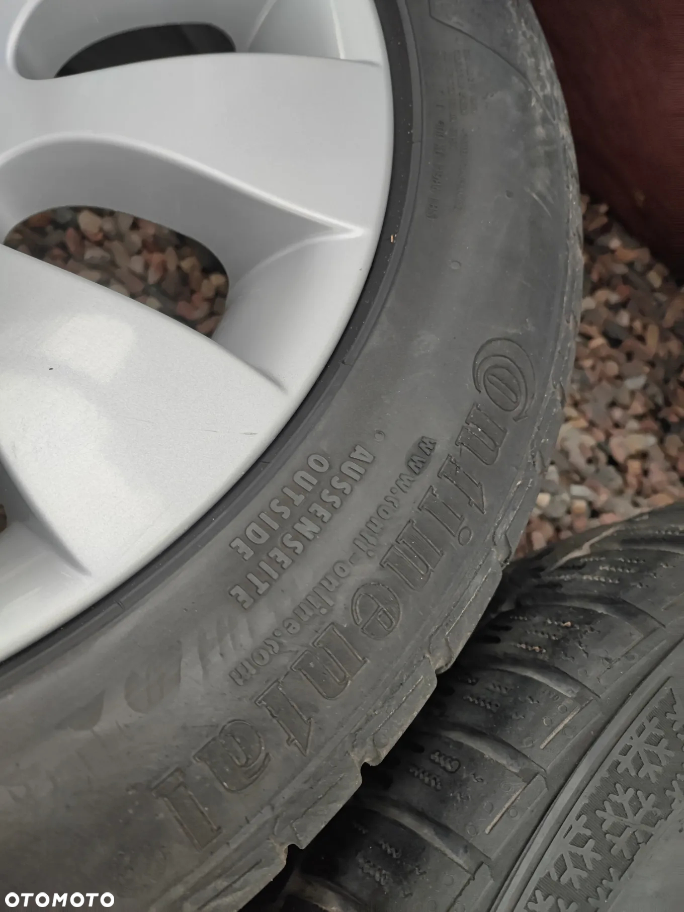 BMW E39 / E38 / X5 / X3 / E60 / E65 / E65 ORYGINALNE ALUFELG STYLINGI 91 8Jx18" ET24 + OPONY ZIMA CONTINENTAL 245/50/R18 O NR. 36 11 6 753 237 OEM W DOBRYM STANIE - 14