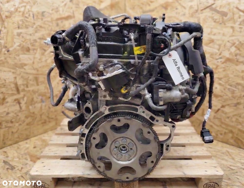 SILNIK KOMPLETNY ALFA ROMEO GIULIA STELVIO 2.0 TURBO 4x4 PRZEB 35tyś - 55273835 - 4